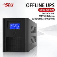 Fuente de Alimentación Ininterrumpida (UPS) Inteligente Tipo Torre, 1000VA/600W, Monofásica, 110V/220V, Sistema de Respaldo de Energía
