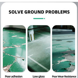 Kosteneffectieve Industriële Sterkte <span class=keywords><strong>Epoxy</strong></span> Vloercoating Hars Garage Vloerverf Spuitroller Vloeibaar Uiterlijk - Product Image 3