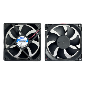 Quạt công nghiệp dòng trục 8020, động cơ không chổi than êm ái, 5/12/24/48V, bạc đạn trượt, tốc độ cao, dùng cho làm mát và thông gió - Product Image 2