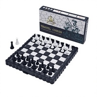 Jeu d'échecs international portable et pliable, format poche, magnétique, pour les voyages, best-seller transfrontalier