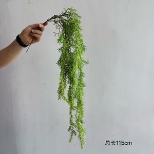 Plantes suspendues en soie <span class=keywords><strong>artificielle</strong></span> M112, arrangements floraux muraux, plantes de mousse persane - Product Image 2