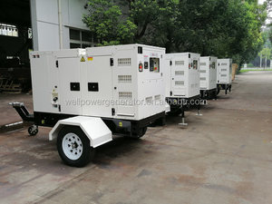 Générateur insonorisé Yangdong Y490D 25KW, Groupe électrogène mobile 30KVA sur remorque, Alimentation mobile WP-Y31GF, Générateur 30KVA Plantas - Product Image 4