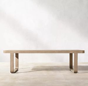 Tavoli e sedie all'aperto in Teak di lusso moderno per un Design elegante di terrazze e giardini della Villa - Product Image 6