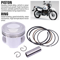 Fournisseur de Piston Jeu de segments de Piston de voiture Prix compétitif Faible puissance Original pour DR200 DF200 GS200 Pour Suzuki