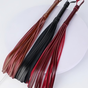 Productos eróticos SM Leather T <span class=keywords><strong>Spanking</strong></span> Paddle y Bdsm Whip para disciplina y placer - Product Image 2