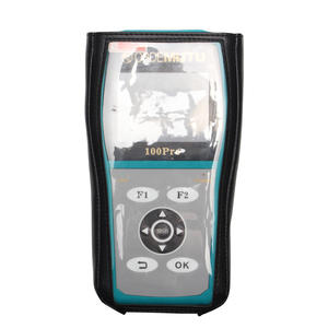 Étui en cuir pour scanner de <span class=keywords><strong>moto</strong></span> pour 100Pro/500Pro, housse étanche et anti-poussière avec fenêtre, sac de protection - Product Image 1