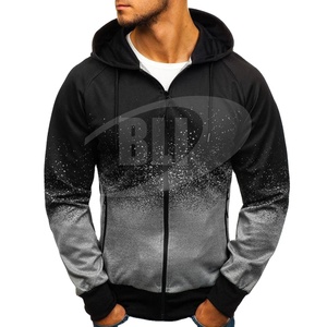 Sudadera con Capucha de Invierno con Diseños 3D Personalizados Muy Populares, Sublimación Completa, 100% Poliéster, Forro Polar, Cierre de Cremallera, Talla Grande, Unisex, Venta al Por Mayor - Product Image 1