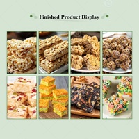 Nougat Alimentaire Pressage Faire Petites Céréales Formant Cholet Chocolat Coupe Muesli Cacahuète Faire Barre De Noix Machine