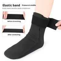 Chaussette de thérapie par le froid en gel réutilisable pour la thérapie par le chaud et le froid, enveloppe de glace pour la cheville et le pied pour les blessures, soulagement instantané de la douleur