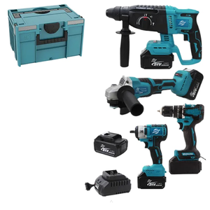 Cordless Drill Handheld Portable Screwdriver Cordless Drill Machine Power <b>Tool</b> <b>Set</b> - Product Image 1
