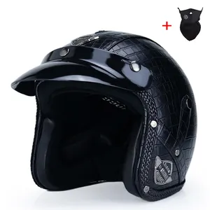 Heißer Verkauf Voss Marke Casque Moto Kapazität Motorrad helm Vintage Helm hochwertige offene Helme DOT