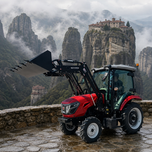 Trattore di Qualità 100HP 4WD a Quattro Ruote Motrici con Cabina Climatizzata, Sistema Idraulico Robusto, Elevazione Elevata e Avviamento Elettrico Potente - Product Image 1