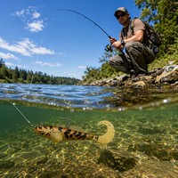 Leurre de pêche Curly Tail Grub avec tête plombée - Swimbait souple multicolore