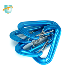 ล็อคอัตโนมัติ <span class=keywords><strong>Rock</strong></span> <span class=keywords><strong>Climbing</strong></span> <span class=keywords><strong>Carabiner</strong></span> คลิป CE Certified 12kn/5KN Heavy Duty Carabiners - Product Image 2