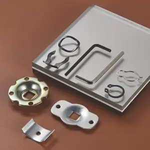 steel door handle accessory connecting tube spindle tube for door locks