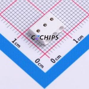 2059-303/998-403 Spring Terminal Block SMD,P=3mm Connector ( Construction: 1x3P )( Pitch: 3mm )( Color: White ) - Product Image 1