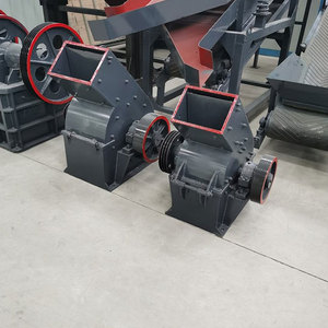 <b>Mini</b> Coal Hammer Mill for Sale Small Scale Fixed Stone Crushing Machine with <b>Motor</b> for Brick Tile Hammer Crushing - Product Image 2