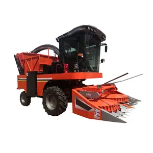 Wheel Type Corn forage Harvester Disc Type Rotary Feed Chopper Silage combine Harvester