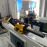 Máquina Dobladora de Tubos de Acero al Carbono de 38 mm, Dobladora de Tubos Hidráulica CNC Automática de Alta Velocidad