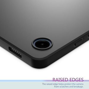 Sang Trọng Trong Suốt Màu Đen TPU Tablet Trường Hợp Đối Với Samsung <span class=keywords><strong>Galaxy</strong></span> <span class=keywords><strong>Tab</strong></span> A11 + 11 Inch 2025 Chống Sốc Tablet Bìa - Product Image 5