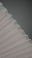 Tissu alvéolé ignifuge pour rideaux et stores, non-tissé, durable, transparent, pour salon