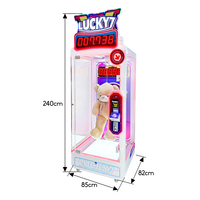Nouveau Style intérieur monnayeur Lucky 7 prix Machine de jeu OEM/ODM Bill accepteur coupe Kit cadeau 1 an métal plastique anglais