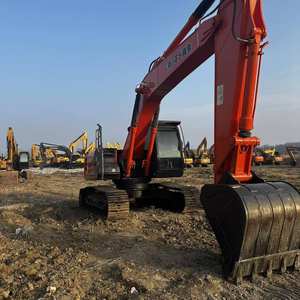 Excavadora mediana en buen estado, excavadora Hitachi ZX210 de 21 toneladas de segunda mano, excavadora de cadenas usada Hitachi 210 en venta - Product Image 2