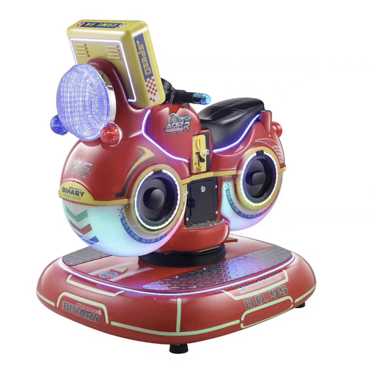 (3d interaction) red / universal motorcycle