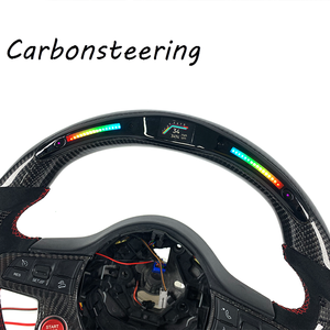 Accessori Auto per <span class=keywords><strong>Alfa</strong></span> <span class=keywords><strong>Romeo</strong></span>: Volante Personalizzato in Fibra di Carbonio per Giulia 952 Quadrifoglio QV Veloce <span class=keywords><strong>Stelvio</strong></span> - Miglioramento Interni - Product Image 2