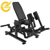 Machine d'abduction des hanches commerciale pour salle de sport, appareil de musculation des cuisses extérieures en acier robuste avec coussinets réglables