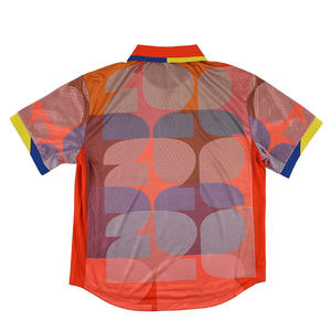 Maglia <span class=keywords><strong>da</strong></span> Calcio Retrò Personalizzata per Uomo, T-shirt Polo a Righe, Jersey Classica Vintage - Product Image 3