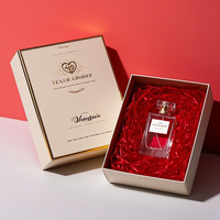 Parfum haut de gamme personnalisé OEM/boîte-cadeau emballage cosmétique fait à la main pour la Saint-Valentin/mariage-emballage de boîte d'affaires