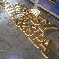 Letras Luminosas Personalizadas para Interiores y Exteriores, Logotipo de Empresa, Letras de Canal 3D, Letras de Metal con Retroiluminación LED