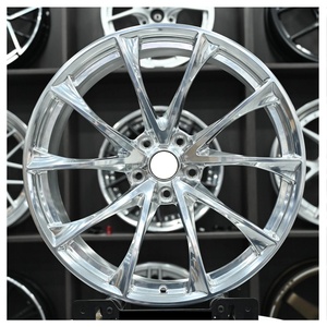 ล้ออะลูมิเนียมฟอร์จ DJJ P204 Competition Spec สำหรับรถฟอร์จูนเนอร์  แบบขัดเงา พร้อมใช้งานบนถนน สำหรับ <span class=keywords><strong>Ferrari</strong></span> 296 458 488 599 <span class=keywords><strong>F8</strong></span> รถโดยสาร - Product Image 1