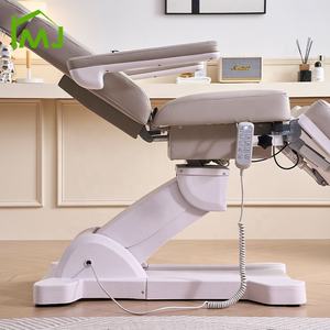 Moderno cosmético facial spa mesa de masaje salón de pestañas tatuaje silla eléctrica cama de belleza - Product Image 4