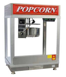 Máquina de Palomitas de Maíz Comercial de Acero Inoxidable - Capacidad de 48 oz, Alto Rendimiento, Multivoltaje (220V/380V), Diseño Fácil de Limpiar para Cines - Product Image 2