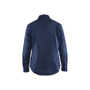 BLAKLADER - 320811358900XS Camisa de sarga para mujer Azul marino-EAN 7330509484739 CAMISAS DE TRABAJO - Product Image 2