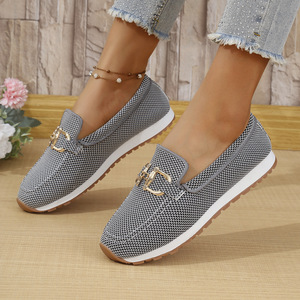 QLFashion2025 nuove scarpe Casual da donna primavera tinta unita punta rotonda bassa Top europeo e americano morbido fondo lavoro Bean Sho 231 - Product Image 4