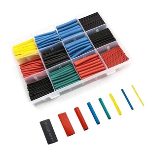 Kit de tubes thermorétractables colorés, isolation nominale 600V, protection des connexions électriques, câbles - Product Image 1