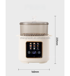 Machine à petit-déjeuner multifonctionnelle pour faire bouillir, cuire à la <span class=keywords><strong>vapeur</strong></span> et frire avec panier <span class=keywords><strong>vapeur</strong></span>, <span class=keywords><strong>cuiseur</strong></span> à œufs <span class=keywords><strong>compact</strong></span> - Product Image 6