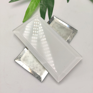 150x75mm tiêu chuẩn màu trắng tinh khiết giá rẻ hồ bơi thủy tinh Gạch Mosaic - Product Image 2