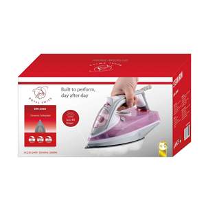 2200W 2600W ferro verticale a vapore funzione di buona rosa marrone ferro da stiro elettrico in ceramica per l'abbigliamento di Hotel per la casa per l'uso quotidiano - Product Image 1