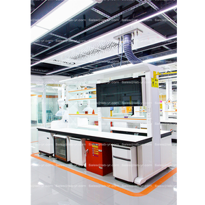 TMOON 스테인리스 스틸 모던 실험실 가구 맞춤형 부식 방지 벤치 페놀 카운터탑 상업용 병원 학교 - Product Image 5