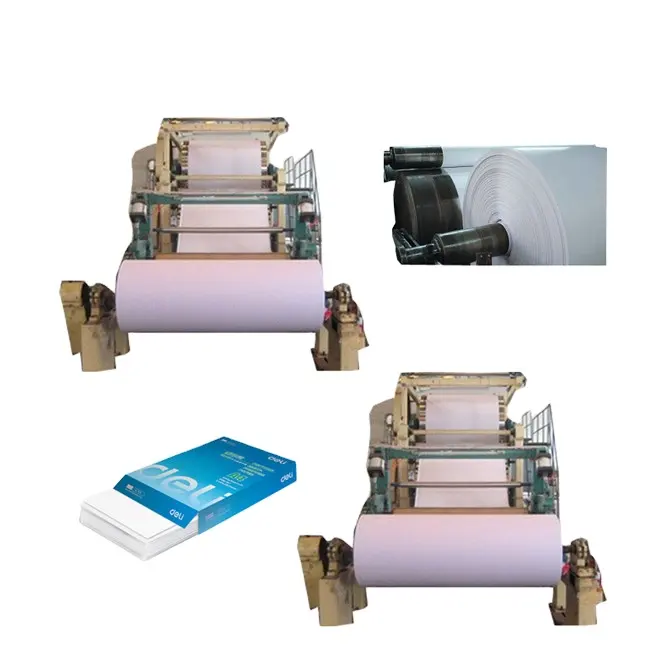Haozheng 고품질 에너지 절약 비용 효율적인 A4 A3 복사 종이 필기 종이 인쇄 종이 만들기 기계