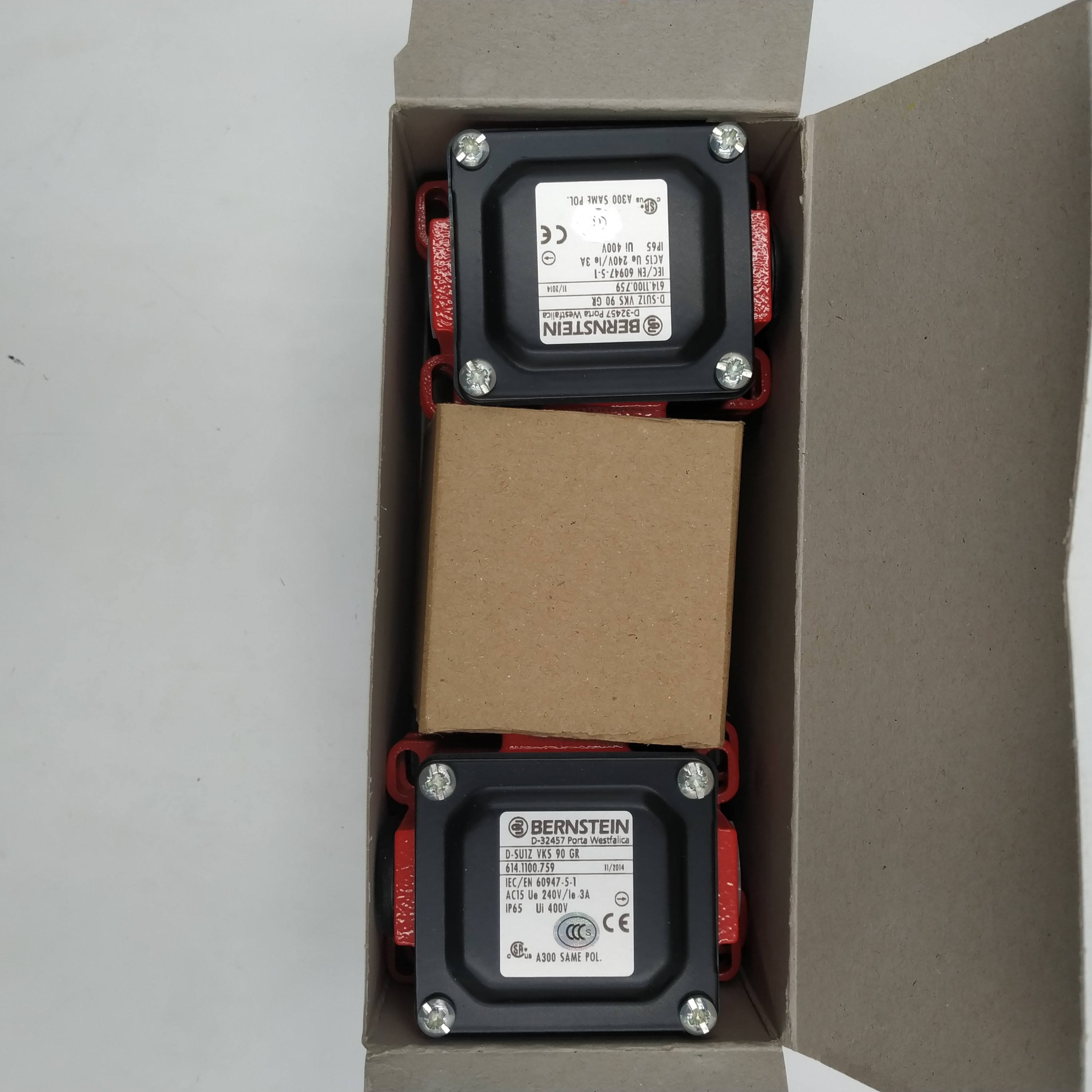 BERNSTEIN Limit Switch D-SU1Z VKS 90 GR 614.1100.759 IP65