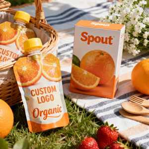 Custom Logo Reusable Food Spout Pouch Bag Drink Pouch With Spout Packaging <b>Liquid</b> Beverage Pouch - Product Image 3