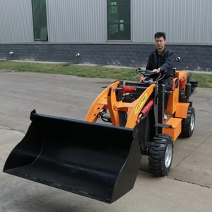 รถตักล้อยางเฮงลี่ อิเล็คทริค 4x4 รถตักดินขนาดเล็กที่สุดของจีน รถแบคโฮล้อเล็กใหม่ รับประกันเครื่องยนต์หลัก 1 ปี - Product Image 3