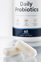 Capsules d'enzymes digestives probiotiques végétaliennes à marque privée OEM, améliorent l'immunité, complément pour la santé intestinale pour femmes et hommes, 2 capsules