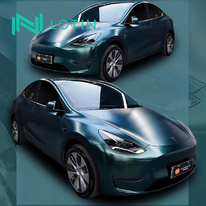 Car Wrapping Film Pure Metal Deep Grey Color Change Body Sticker Car Vinyl Wrap - Product Image 5