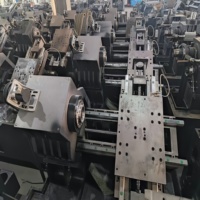 Torno CNC Automático de 3 Ejes, de Cama Inclinada Horizontal, de Servicio Mediano, Pequeño y de un Solo Eje, con Sistema de Control GSK XG40, Mejora la Eficiencia de Torneado